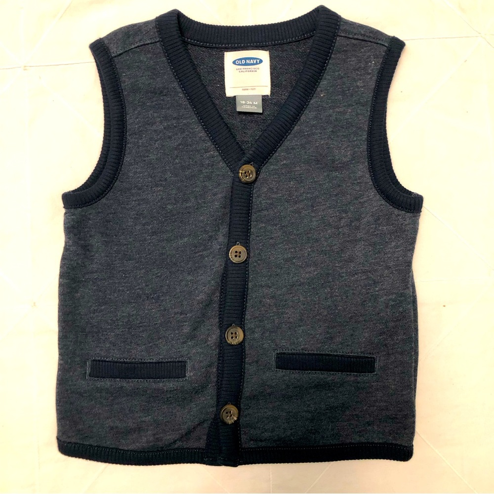 Old Navy Button Up Vest